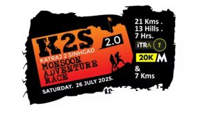 Katraj to Sinhgad race